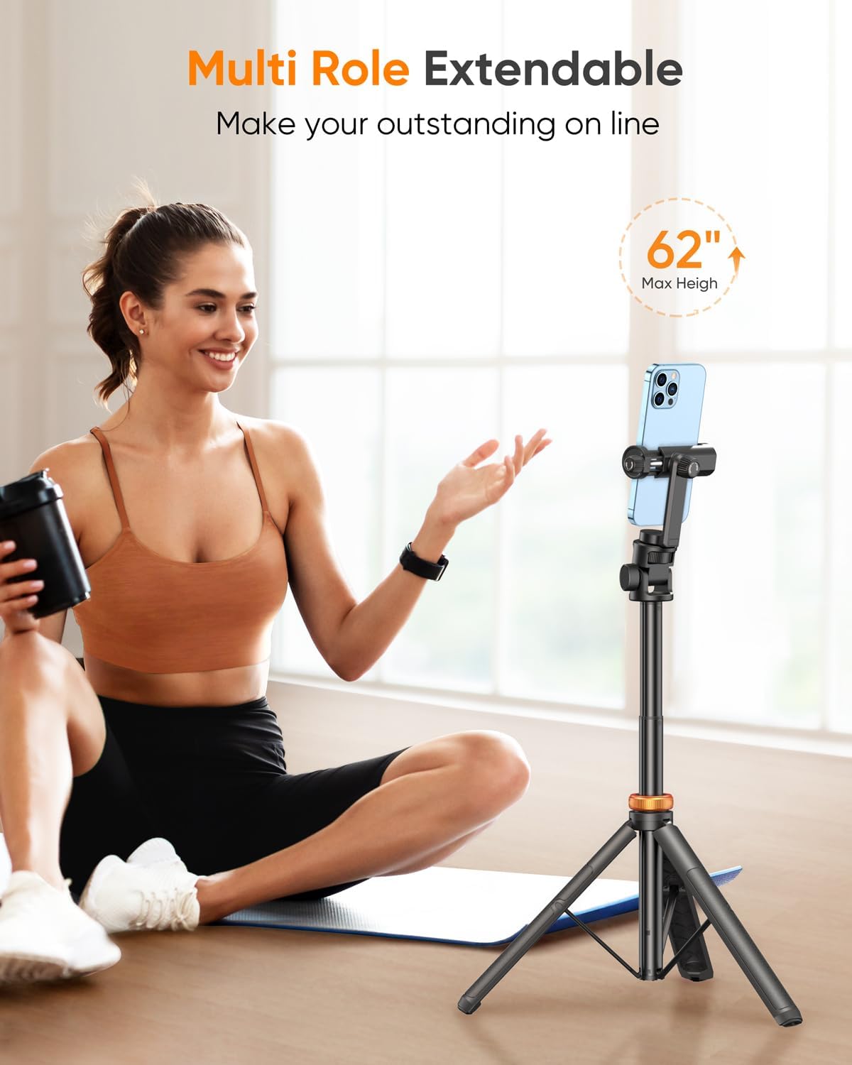Ultimate 62" Phone Tripod