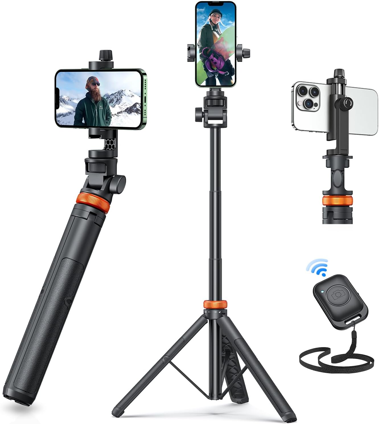Ultimate 62" Phone Tripod
