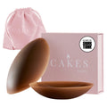 CAKES Body® Grippy Non-Adhesive Silicone Nipple Covers for Women (NO STICKY ADHESIVE) - Reusable, Silicone (Circle)