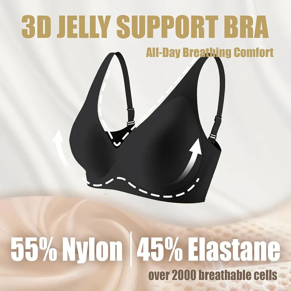 Comfortable Seamless Plunge Bra
